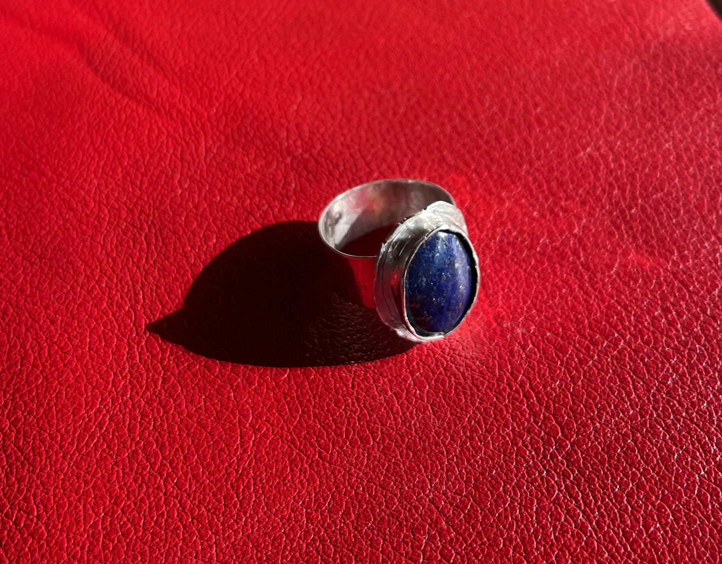 Lapis lazuli ring