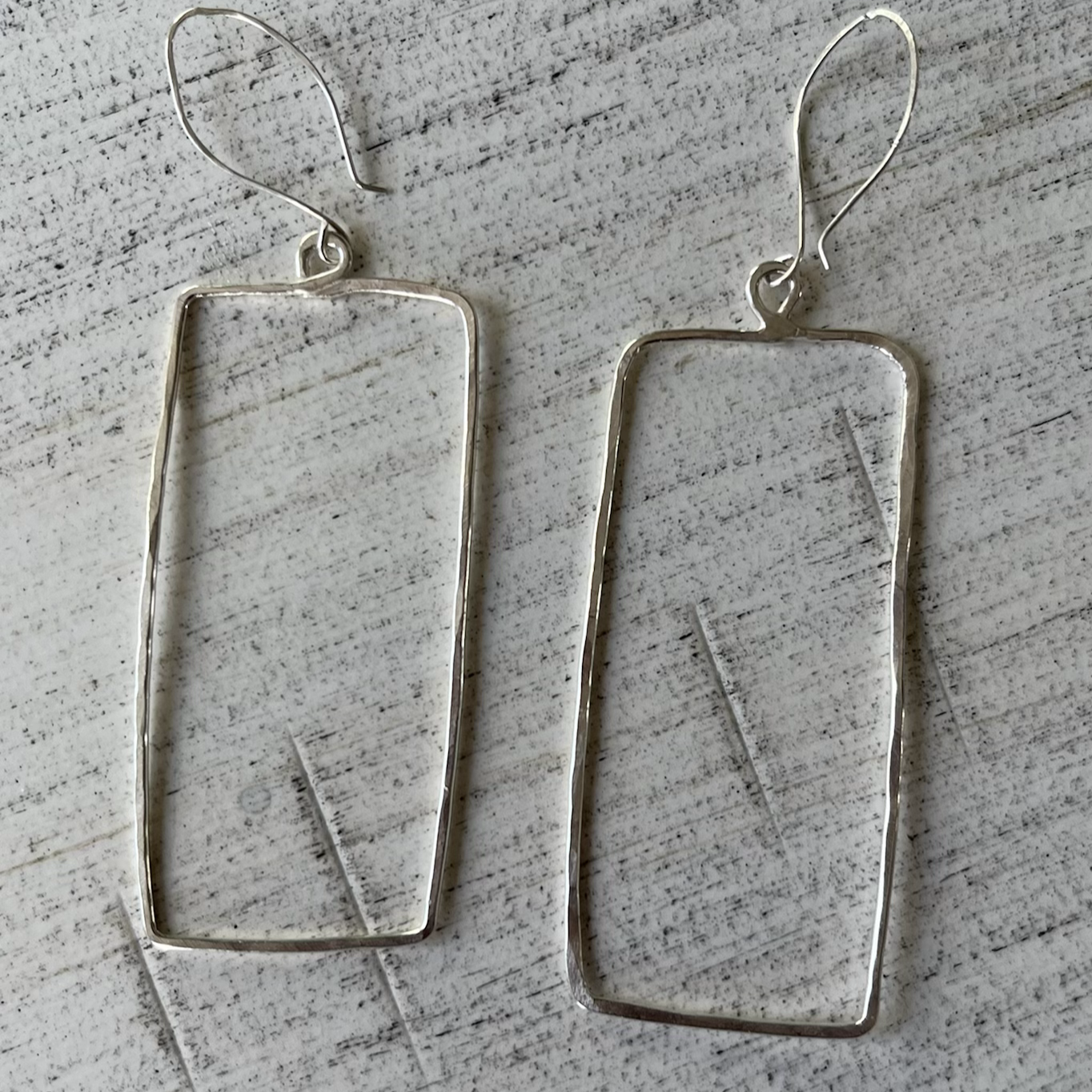 Rectangular earrings image 1
