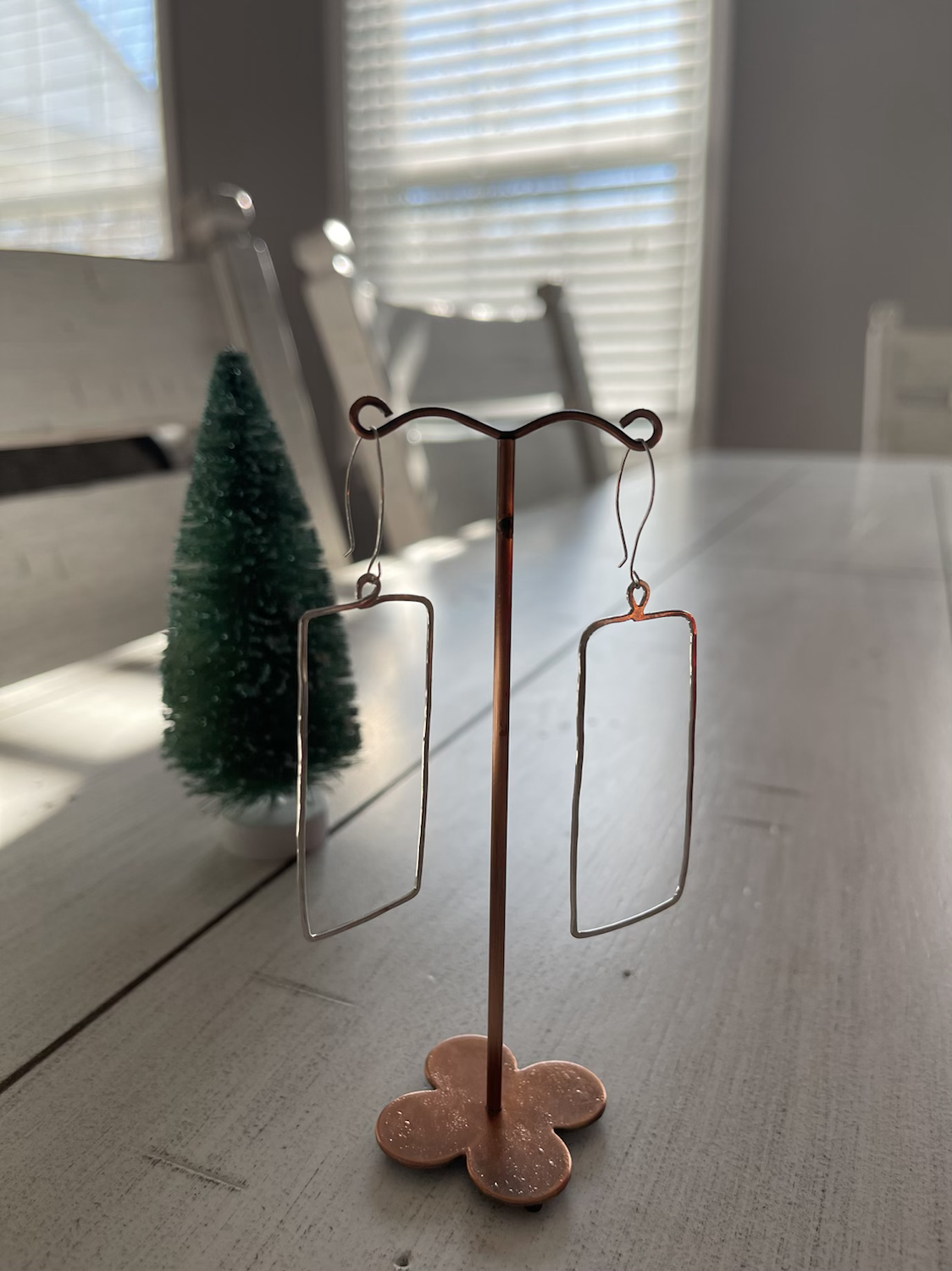 Rectangular earrings  image 2