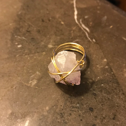 Organic stone ring image 0