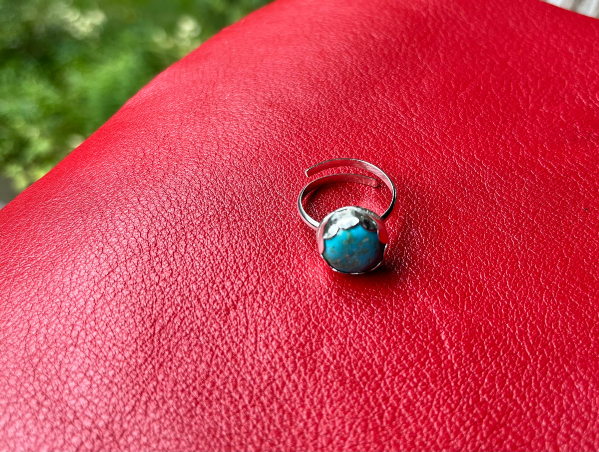 Turquoise sterling ring