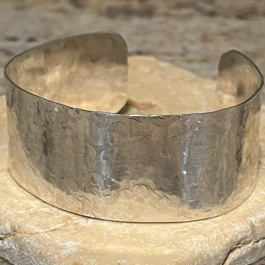 Hammered cuff bracelet  image 0