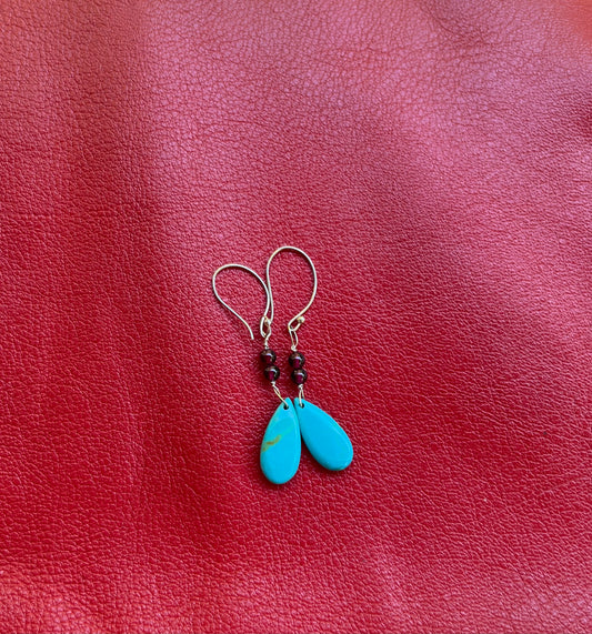Teardrop turquoise