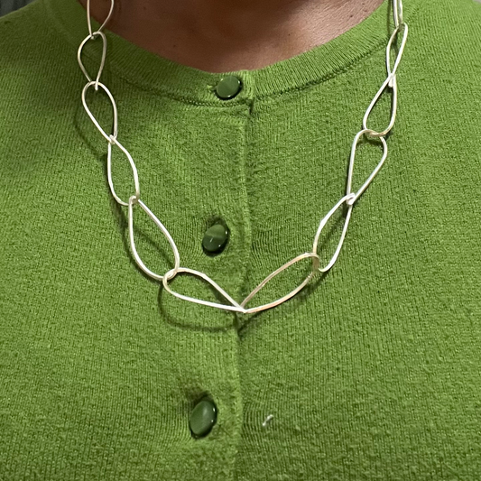 Sterling teardrops necklace  image 0