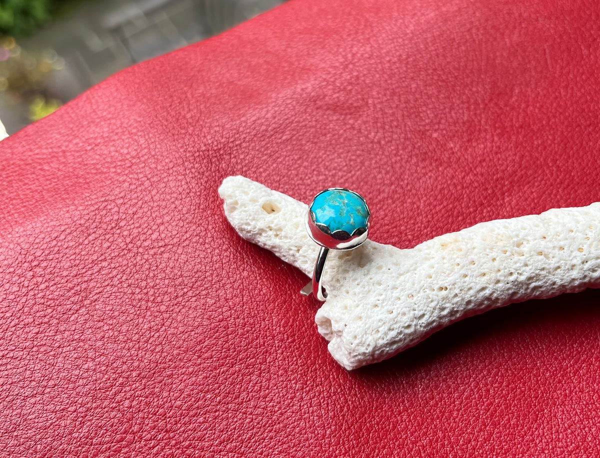 Turquoise sterling ring