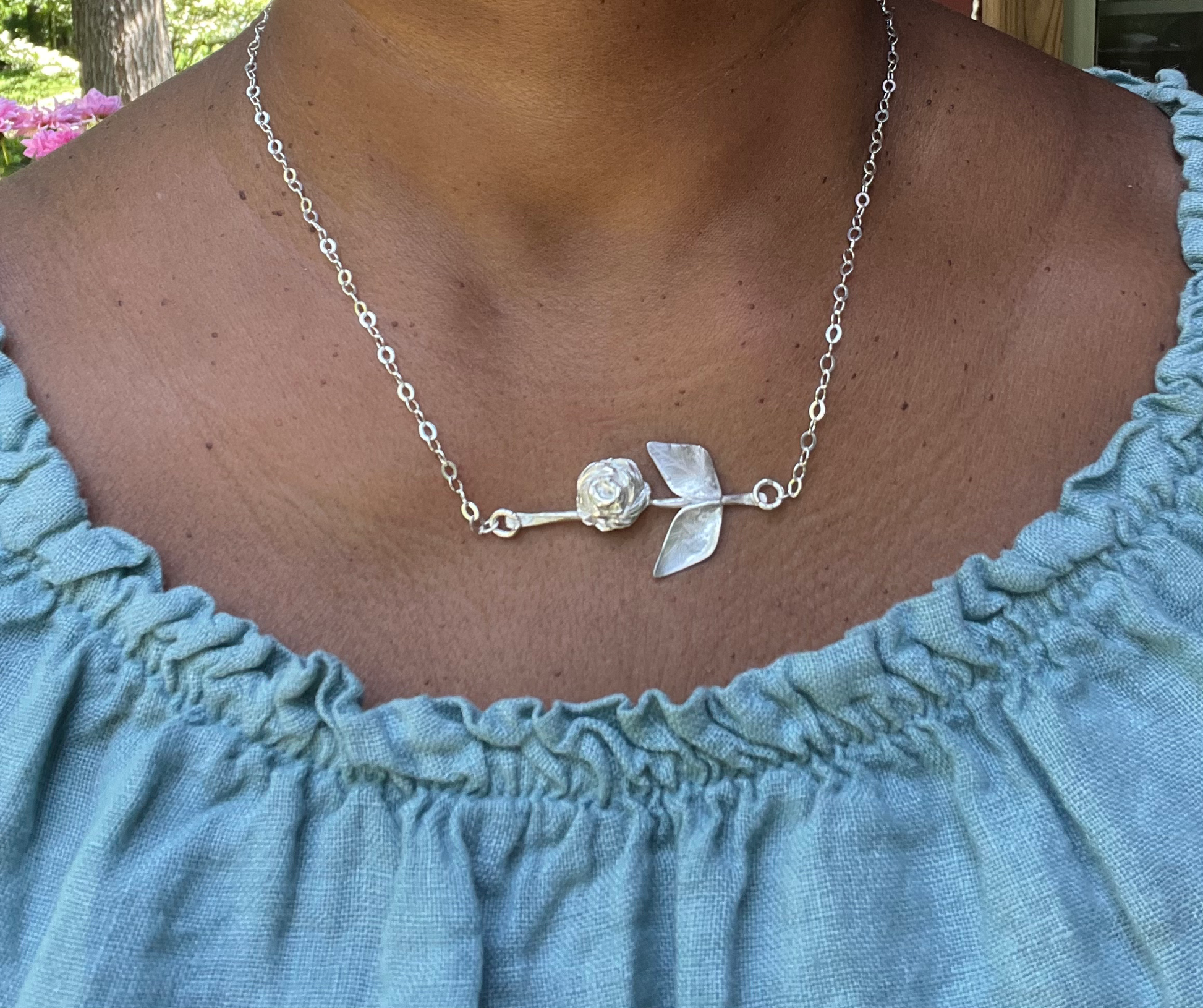 Rose necklace  image 1