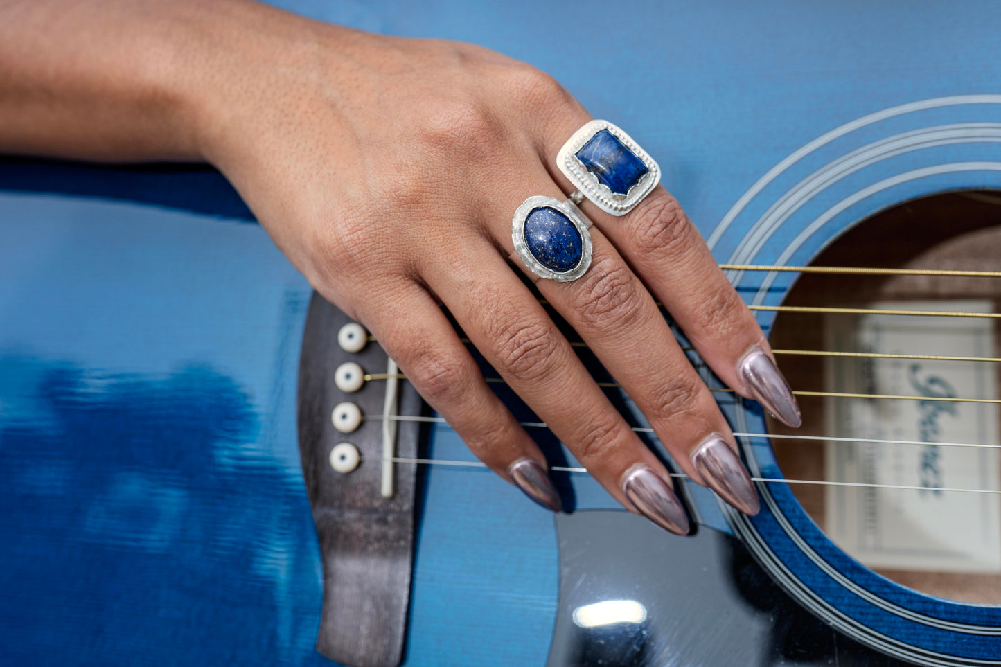 Lapis rectangular ring