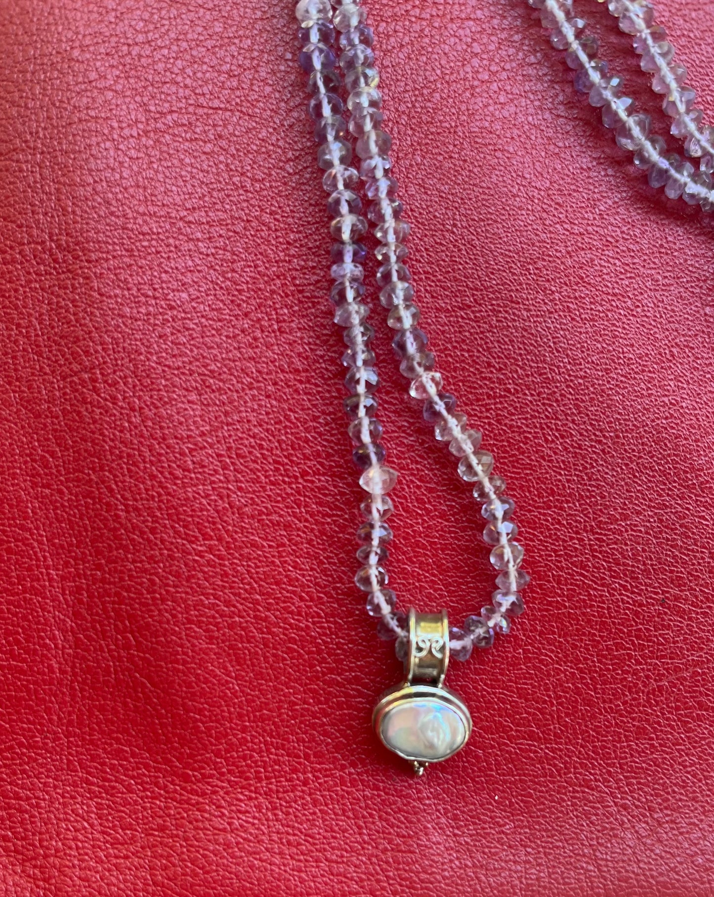 Amethyst and pearl