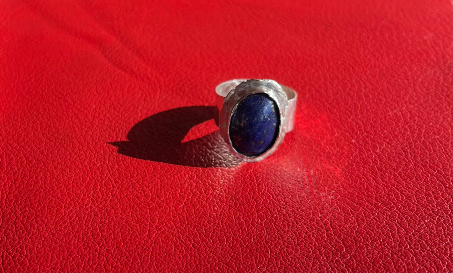 Lapis lazuli ring