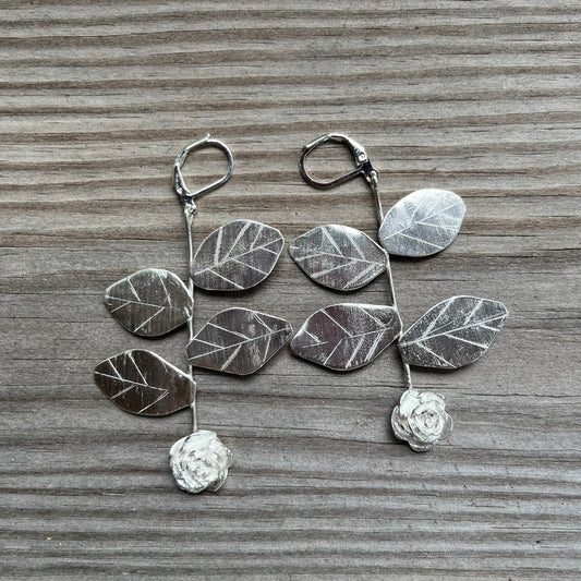 Rose bush earrings New Product