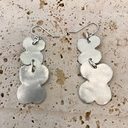 Flower petals earrings image 0
