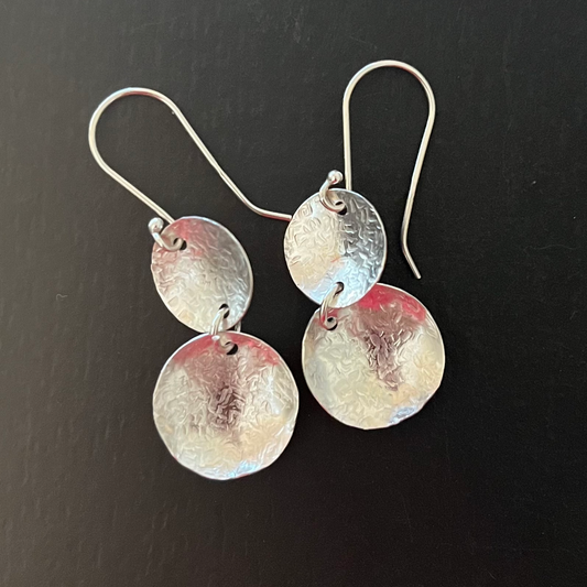 Mini me disc earrings image 0