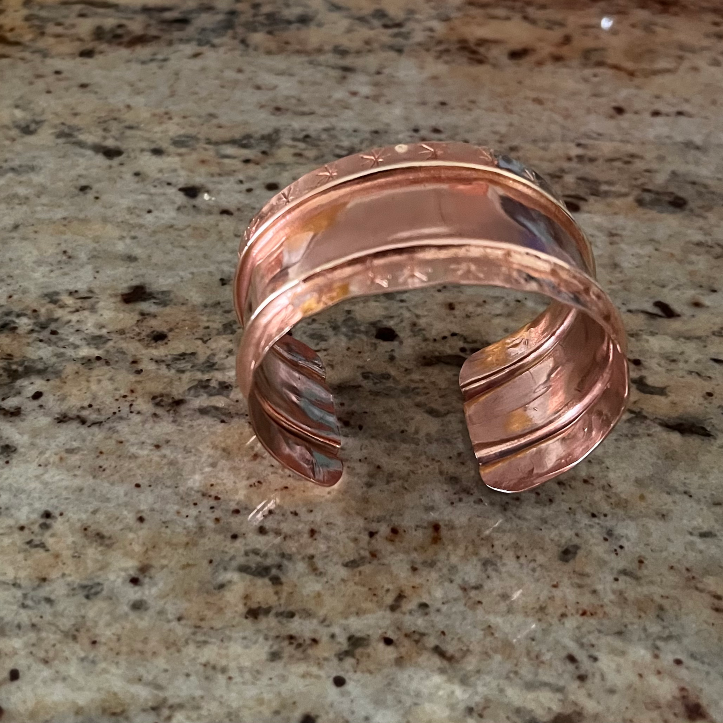 Copper flare cuff image 2