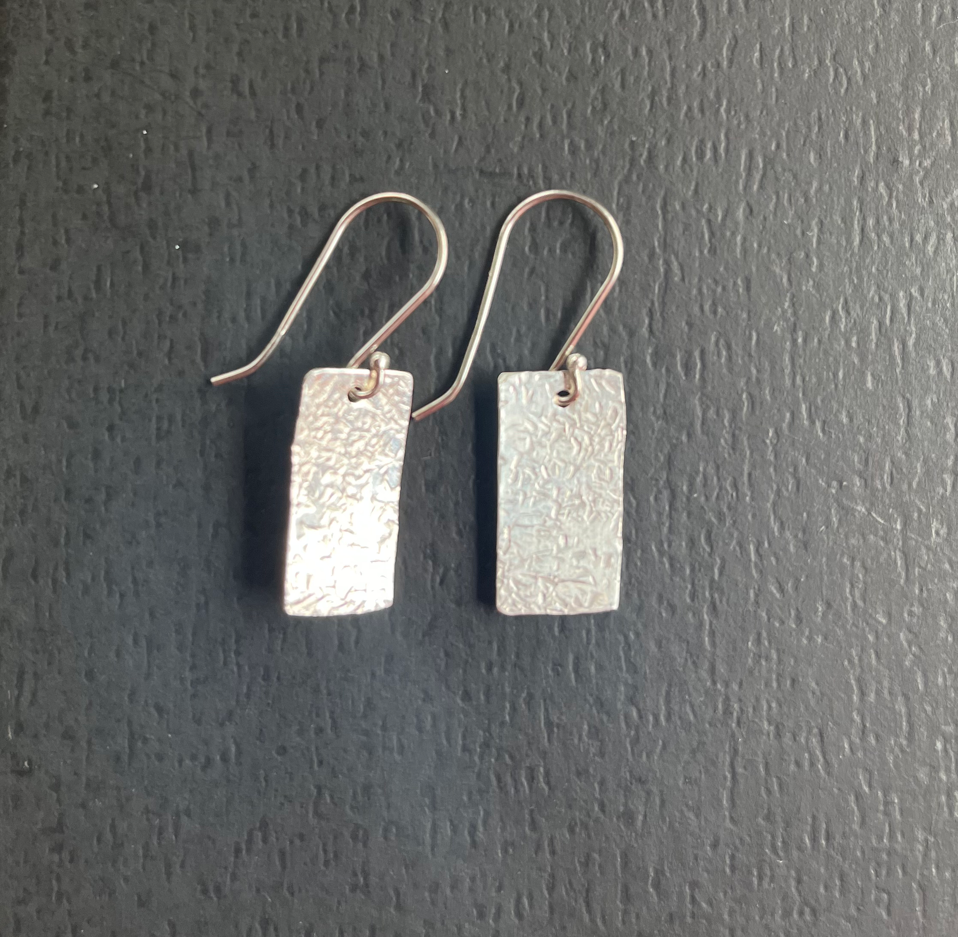 Small rectangular earrings image 0
