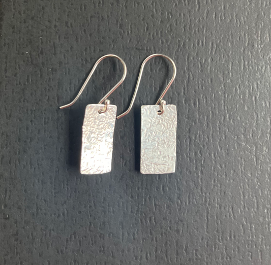 Small rectangular earrings image 0